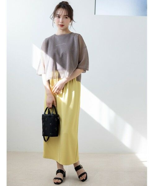 S size ONWARD(小さいサイズ) / エスサイズオンワード ニット・セーター | 【洗える】シアー ニットT | 詳細13