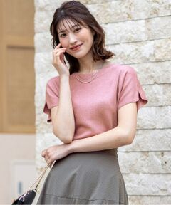 S size ONWARD(小さいサイズ) / エスサイズオンワード ニット・セーター | 【接触冷感・UVカット・洗える】ビューティクール フレンチ ニットＴ