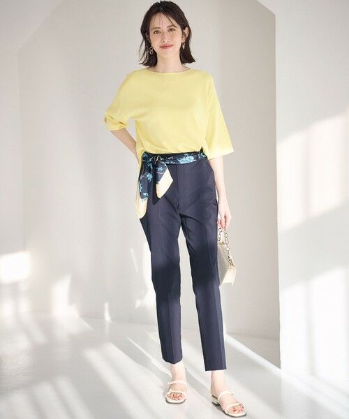 S size ONWARD(小さいサイズ) / エスサイズオンワード ニット・セーター | 【接触冷感・UVカット・洗える】ビューティクールボートネック プルオーバー | 詳細5