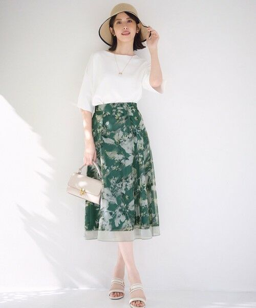 S size ONWARD(小さいサイズ) / エスサイズオンワード ニット・セーター | 【接触冷感・UVカット・洗える】ビューティクールボートネック プルオーバー | 詳細9