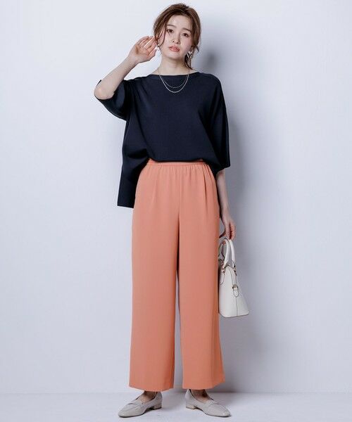 S size ONWARD(小さいサイズ) / エスサイズオンワード ニット・セーター | 【接触冷感・UVカット・洗える】ビューティクールボートネック プルオーバー | 詳細17