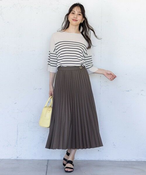 S size ONWARD(小さいサイズ) / エスサイズオンワード ニット・セーター | 【接触冷感・UVカット・洗える】ビューティクールボートネック プルオーバー | 詳細25