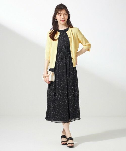 S size ONWARD(小さいサイズ) / エスサイズオンワード カーディガン・ボレロ | 【接触冷感・UVカット・洗える】ハーフスリーブ カーディガン | 詳細2