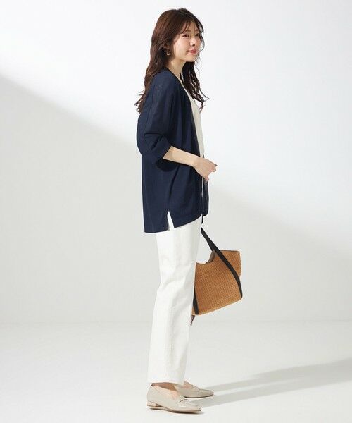 S size ONWARD(小さいサイズ) / エスサイズオンワード カーディガン・ボレロ | 【接触冷感・UVケア・洗える】着流し カーディガン | 詳細9