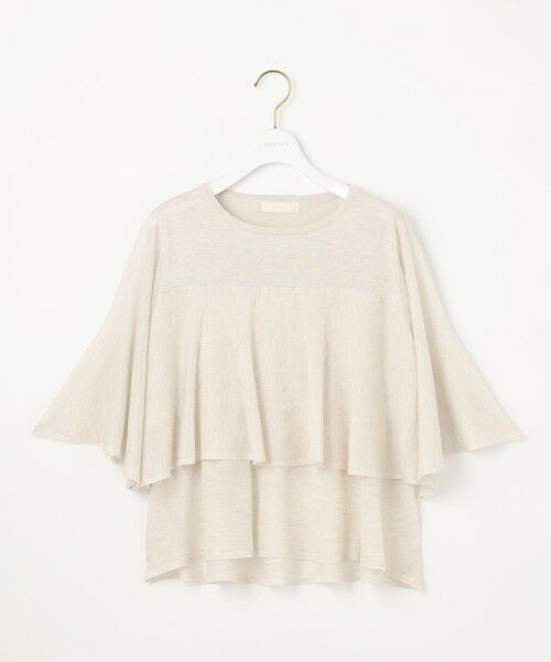 S size ONWARD(小さいサイズ) / エスサイズオンワード ニット・セーター | 【洗える】フリルシアー ニット | 詳細4