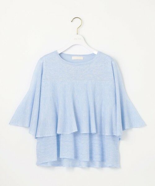 S size ONWARD(小さいサイズ) / エスサイズオンワード ニット・セーター | 【洗える】フリルシアー ニット | 詳細10