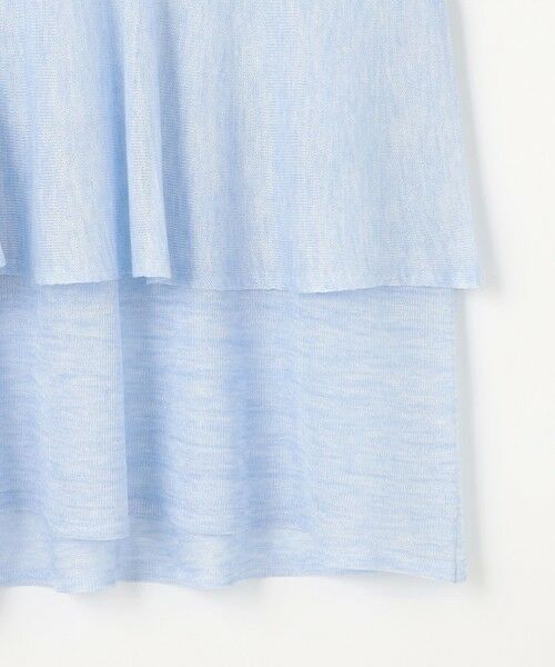 S size ONWARD(小さいサイズ) / エスサイズオンワード ニット・セーター | 【洗える】フリルシアー ニット | 詳細14