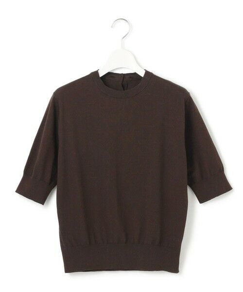 S size ONWARD(小さいサイズ) / エスサイズオンワード ニット・セーター | 【洗える】Brocheチェック レース付け襟 ニット | 詳細13