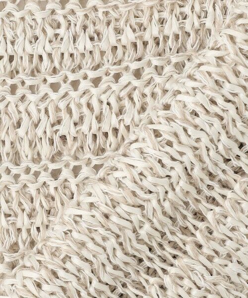 S size ONWARD(小さいサイズ) / エスサイズオンワード ベスト | 【洗える】テープミックススカシ ドルマン ニットベスト | 詳細9