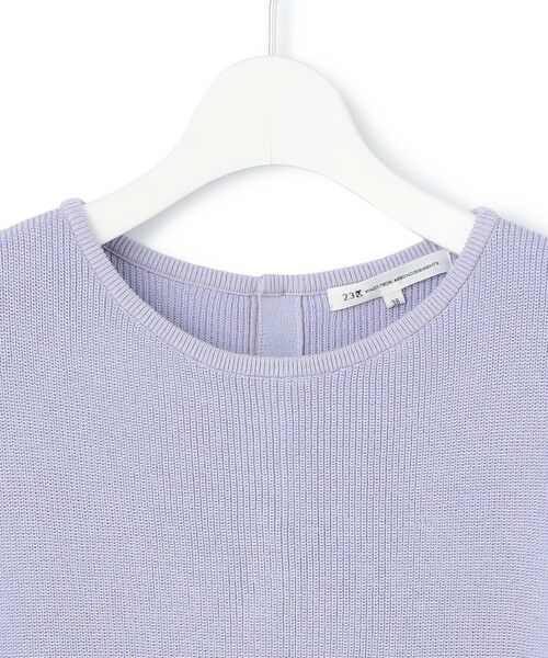 S size ONWARD(小さいサイズ) / エスサイズオンワード ニット・セーター | 【洗える】コットンアセテート オーバーサイズ ニット | 詳細22
