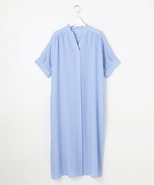 S size ONWARD(小さいサイズ) / エスサイズオンワード ミニ丈・ひざ丈ワンピース | 【定番人気・新色追加・1枚でサマになる】リヨセルポプリンシャツ ワンピース | 詳細20