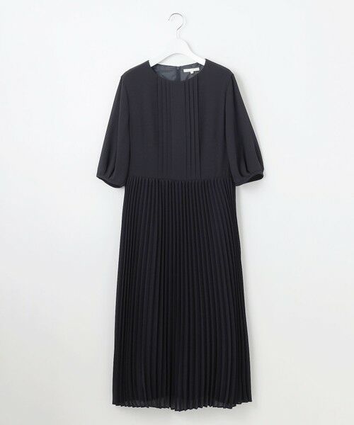 S size ONWARD(小さいサイズ) / エスサイズオンワード ロング・マキシ丈ワンピース | シフォンプリーツ ワンピース | 詳細14