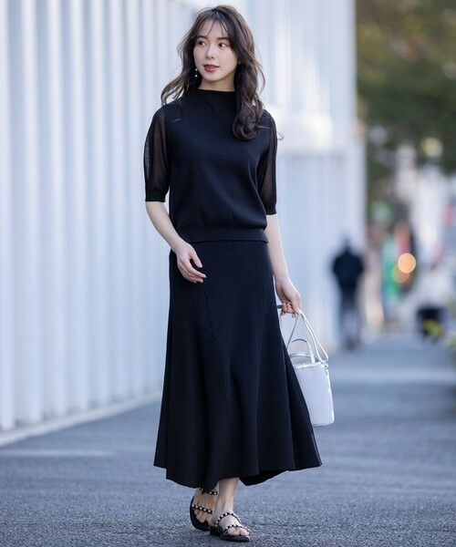 S size ONWARD(小さいサイズ) / エスサイズオンワード セットアップ | 【好印象企画】ニット セットアップ | 詳細1