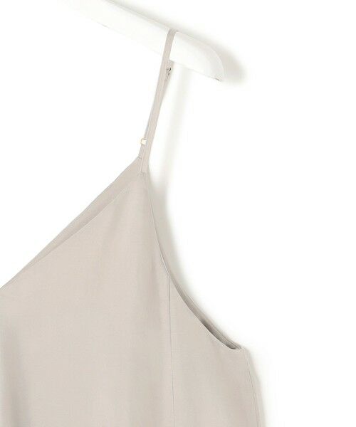 S size ONWARD(小さいサイズ) / エスサイズオンワード ロング・マキシ丈ワンピース | 【接触冷感性】フィブリルツイル キャミソールフレアワンピース | 詳細12