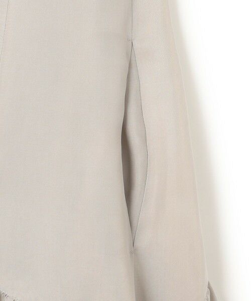 S size ONWARD(小さいサイズ) / エスサイズオンワード ロング・マキシ丈ワンピース | 【接触冷感性】フィブリルツイル キャミソールフレアワンピース | 詳細13