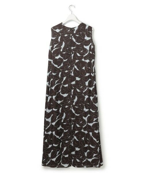 S size ONWARD(小さいサイズ) / エスサイズオンワード ロング・マキシ丈ワンピース | 【洗える】Ratti フラワーアートプリント ワンピース | 詳細10