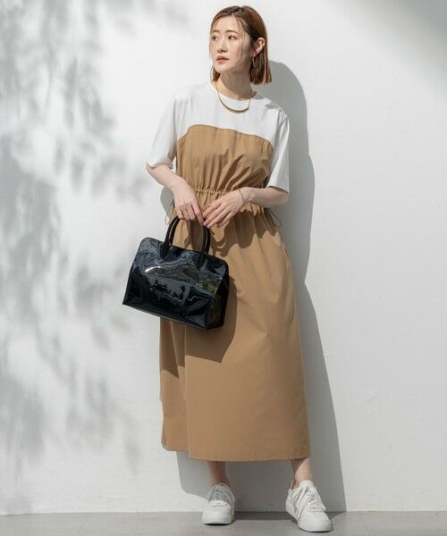 S size ONWARD(小さいサイズ) / エスサイズオンワード ロング・マキシ丈ワンピース | 【撥水加工/洗える】ビスチェデザイン マルチワンピース | 詳細5