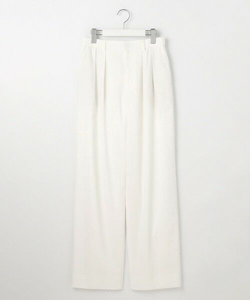 S size ONWARD(小さいサイズ) / エスサイズオンワード その他パンツ | 【セットアップ対応・洗える】LIPストレッチワイドストレート パンツ | 詳細8