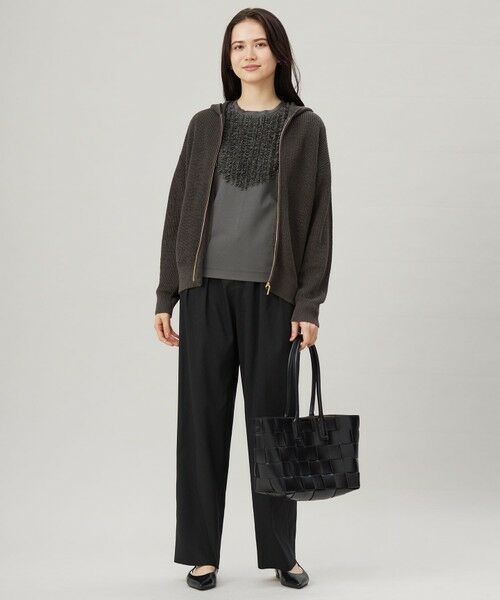 S size ONWARD(小さいサイズ) / エスサイズオンワード その他パンツ | 【セットアップ対応・洗える】LIPストレッチワイドストレート パンツ | 詳細29