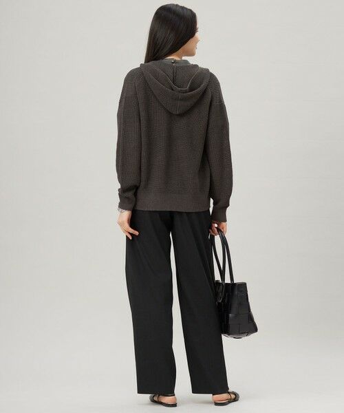 S size ONWARD(小さいサイズ) / エスサイズオンワード その他パンツ | 【セットアップ対応・洗える】LIPストレッチワイドストレート パンツ | 詳細30