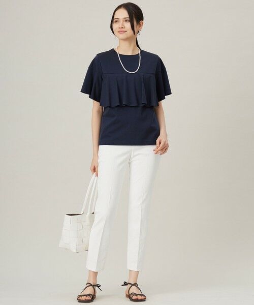 S size ONWARD(小さいサイズ) / エスサイズオンワード その他パンツ | 【接触冷感・UVカット・吸水速乾・洗える】シェルタリングテーパード パンツ | 詳細7