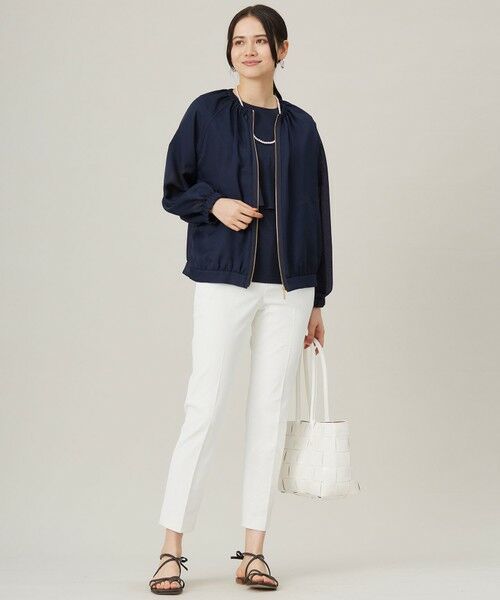 S size ONWARD(小さいサイズ) / エスサイズオンワード その他パンツ | 【接触冷感・UVカット・吸水速乾・洗える】シェルタリングテーパード パンツ | 詳細8