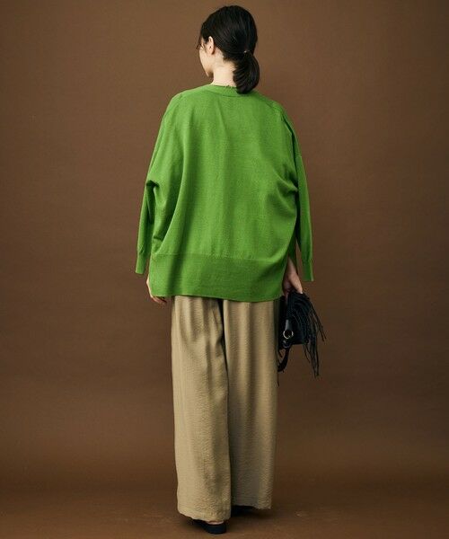 S size ONWARD(小さいサイズ) / エスサイズオンワード その他パンツ | 【SHIHOさん着用・ご好評アイテム・新色追加・セットアップ対応】エアリーツイルワイド パンツ | 詳細29