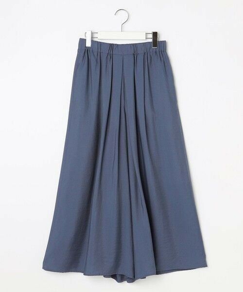 S size ONWARD(小さいサイズ) / エスサイズオンワード ショート・ハーフ・半端丈パンツ | 【カタログ掲載・ご好評アイテム・累計2500本・新色追加・ウエストゴム・セットアップ対応】エアリーツイルキュロット パンツ | 詳細9