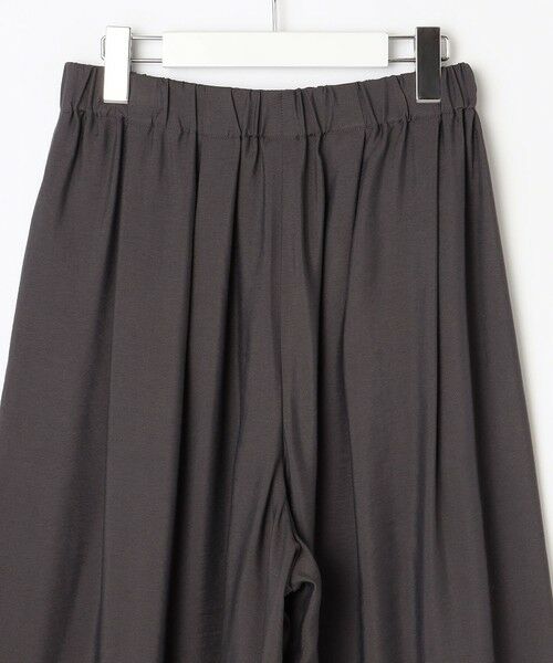 S size ONWARD(小さいサイズ) / エスサイズオンワード ショート・ハーフ・半端丈パンツ | 【セットアップ対応・接触冷感・UVケア・洗える】エアリーツイルキュロット パンツ | 詳細24