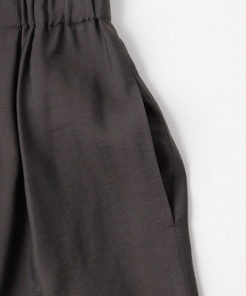 S size ONWARD(小さいサイズ) / エスサイズオンワード ショート・ハーフ・半端丈パンツ | 【セットアップ対応・接触冷感・UVケア・洗える】エアリーツイルキュロット パンツ | 詳細25