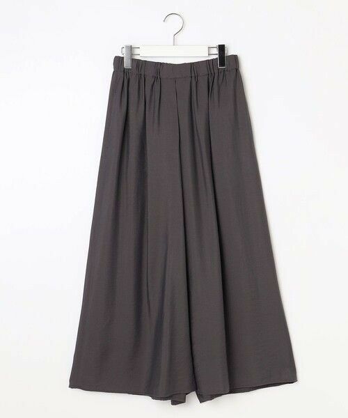 S size ONWARD(小さいサイズ) / エスサイズオンワード ショート・ハーフ・半端丈パンツ | 【カタログ掲載・ご好評アイテム・累計2500本・新色追加・ウエストゴム・セットアップ対応】エアリーツイルキュロット パンツ | 詳細14