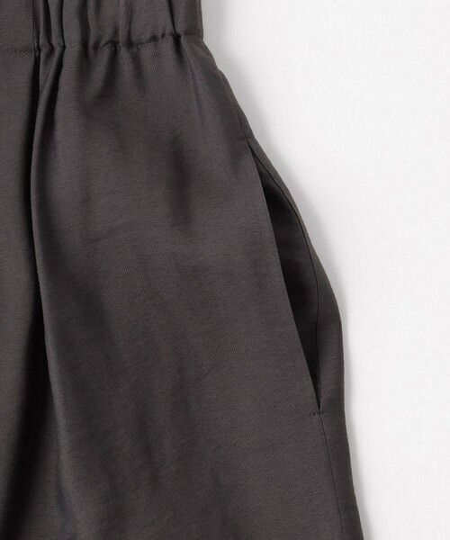 S size ONWARD(小さいサイズ) / エスサイズオンワード ショート・ハーフ・半端丈パンツ | 【カタログ掲載・ご好評アイテム・累計2500本・新色追加・ウエストゴム・セットアップ対応】エアリーツイルキュロット パンツ | 詳細20