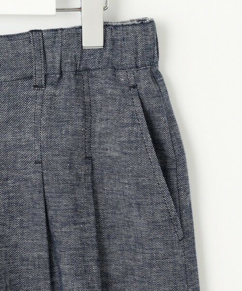 S size ONWARD(小さいサイズ) / エスサイズオンワード その他パンツ | 【洗える】コットンリネンシャンブレーワイドストレート パンツ | 詳細15