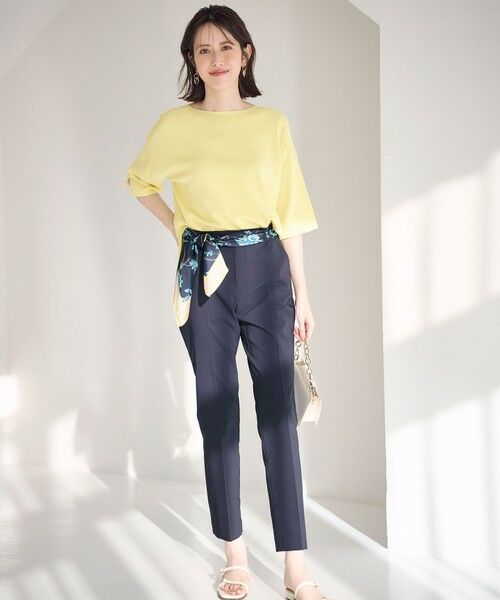 S size ONWARD(小さいサイズ) / エスサイズオンワード その他パンツ | 【ストレッチ・接触冷感・撥水・UVカット・洗える】エアリーストレッチ テーパードパンツ | 詳細5