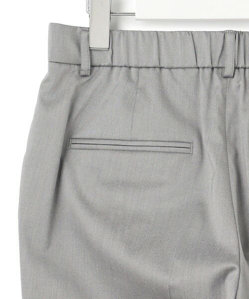 S size ONWARD(小さいサイズ) / エスサイズオンワード その他パンツ | 【セットアップ対応/洗える】ストレッチシャンブレー テーパード パンツ | 詳細9