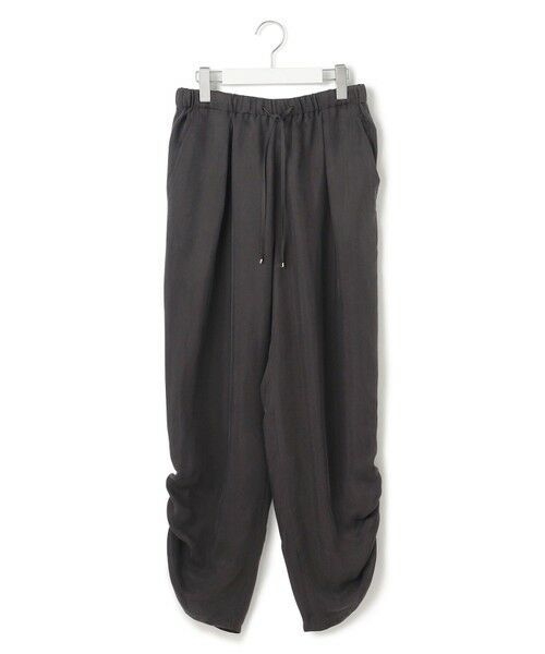 S size ONWARD(小さいサイズ) / エスサイズオンワード その他パンツ | 【接触冷感/洗える】フィブリルツイル シャーリング パンツ | 詳細17