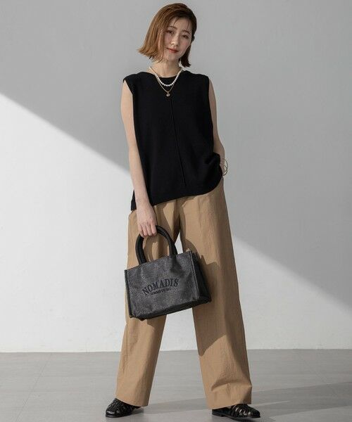 S size ONWARD(小さいサイズ) / エスサイズオンワード その他パンツ | MANTECO ブライトワッシャー ワイド パンツ | 詳細2