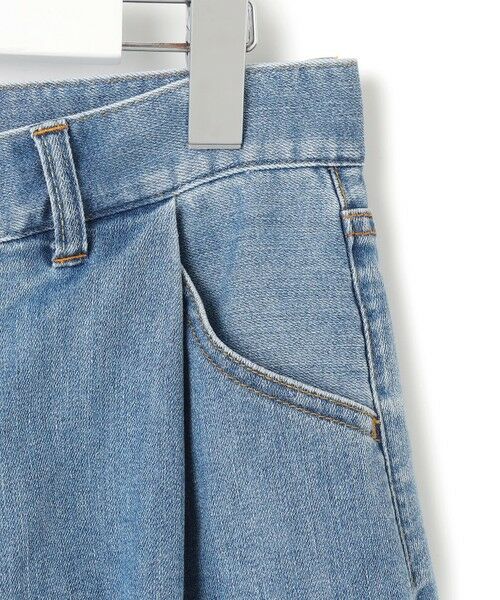 S size ONWARD(小さいサイズ) / エスサイズオンワード デニムパンツ | 【Oggi6月号掲載/接触冷感】23区DENIM サマー タック ワイド パンツ | 詳細18