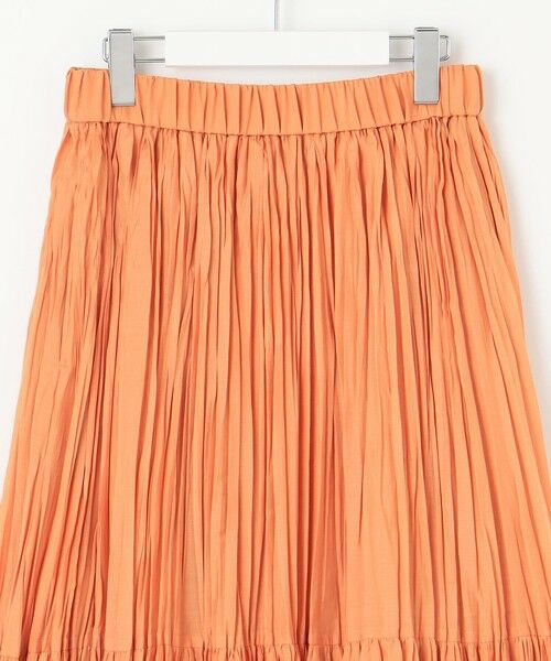 S size ONWARD(小さいサイズ) / エスサイズオンワード ロング・マキシ丈スカート | 【接触冷感・洗える】ハンドワッシャープリーツ スカート | 詳細11