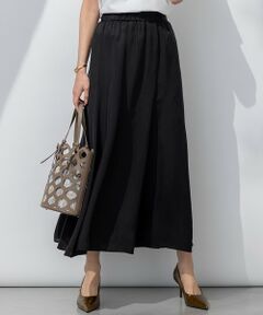 S size ONWARD(小さいサイズ) / エスサイズオンワード ミニ・ひざ丈スカート | 【接触冷感/洗える】フィブリルツイル ギャザー スカート