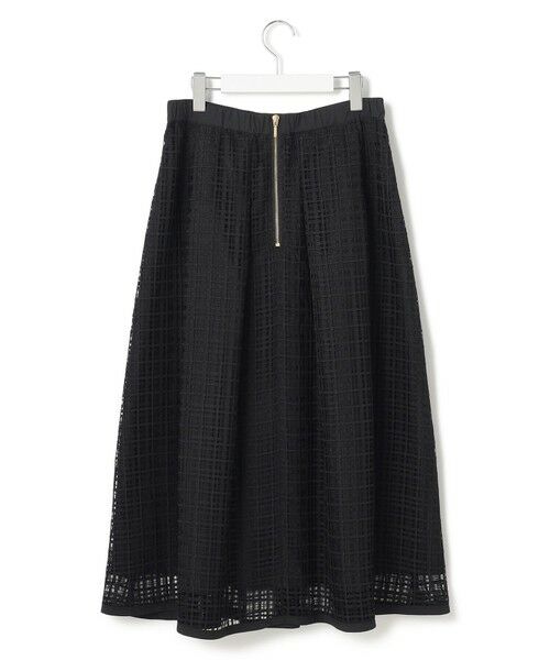 S size ONWARD(小さいサイズ) / エスサイズオンワード ミニ・ひざ丈スカート | 【洗える】Broche チェックレース スカート | 詳細7