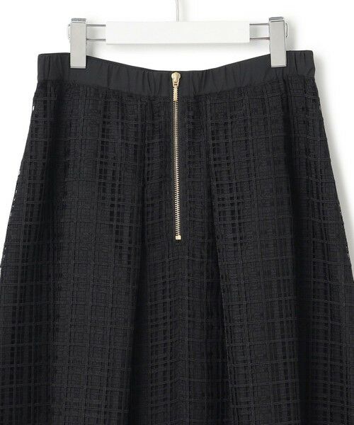S size ONWARD(小さいサイズ) / エスサイズオンワード ミニ・ひざ丈スカート | 【洗える】Broche チェックレース スカート | 詳細9