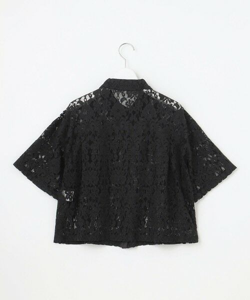 S size ONWARD(小さいサイズ) / エスサイズオンワード シャツ・ブラウス | 【SLOW/一部店舗限定】好評につき追加生産！モチーフレース シャツ | 詳細11