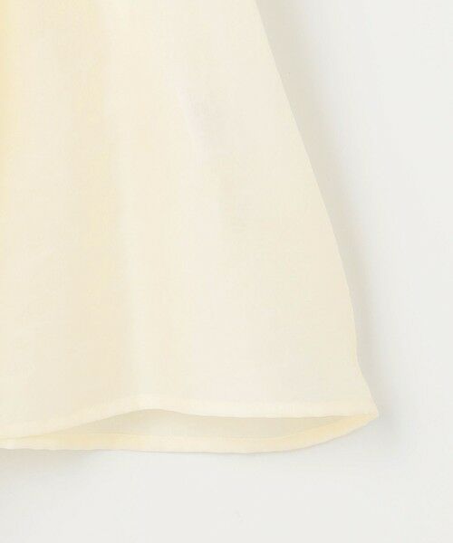 S size ONWARD(小さいサイズ) / エスサイズオンワード シャツ・ブラウス | 【SLOW/一部店舗限定】ブライトヴィンテージクロス タック ブラウス | 詳細6