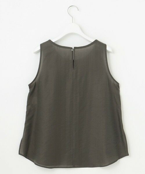 S size ONWARD(小さいサイズ) / エスサイズオンワード シャツ・ブラウス | 【SLOW/一部店舗限定】ブライトヴィンテージクロス ノースリーブ ブラウス | 詳細7