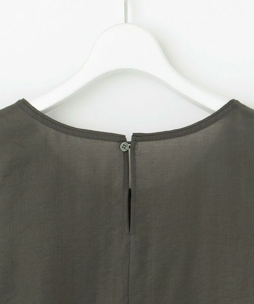 S size ONWARD(小さいサイズ) / エスサイズオンワード シャツ・ブラウス | 【SLOW/一部店舗限定】ブライトヴィンテージクロス ノースリーブ ブラウス | 詳細9