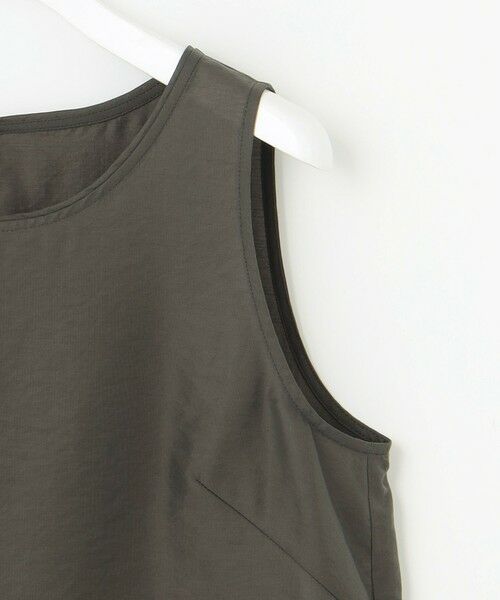 S size ONWARD(小さいサイズ) / エスサイズオンワード シャツ・ブラウス | 【SLOW/一部店舗限定】ブライトヴィンテージクロス ノースリーブ ブラウス | 詳細10