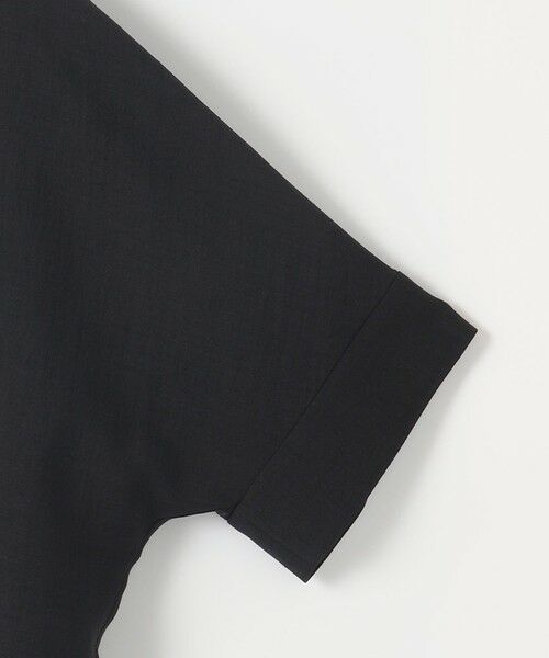 S size ONWARD(小さいサイズ) / エスサイズオンワード シャツ・ブラウス | 【セットアップ対応・接触冷感・UVカット・洗える】ライトリネンライク Tブラウス | 詳細9