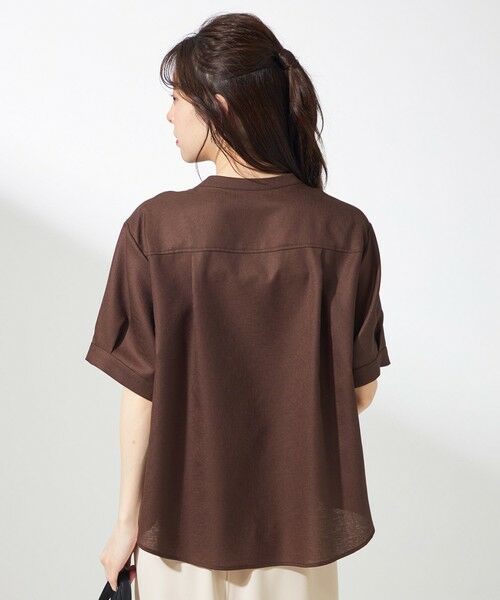 S size ONWARD(小さいサイズ) / エスサイズオンワード シャツ・ブラウス | 【接触冷感・UVカット・速乾】スムージーポリエステル 2WAY ブラウス | 詳細23