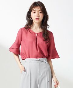 最終価格♡　23区　小さいサイズ32 シフォン　フリル　ブラウス cc007-36913-02b.jpg?basethum=225